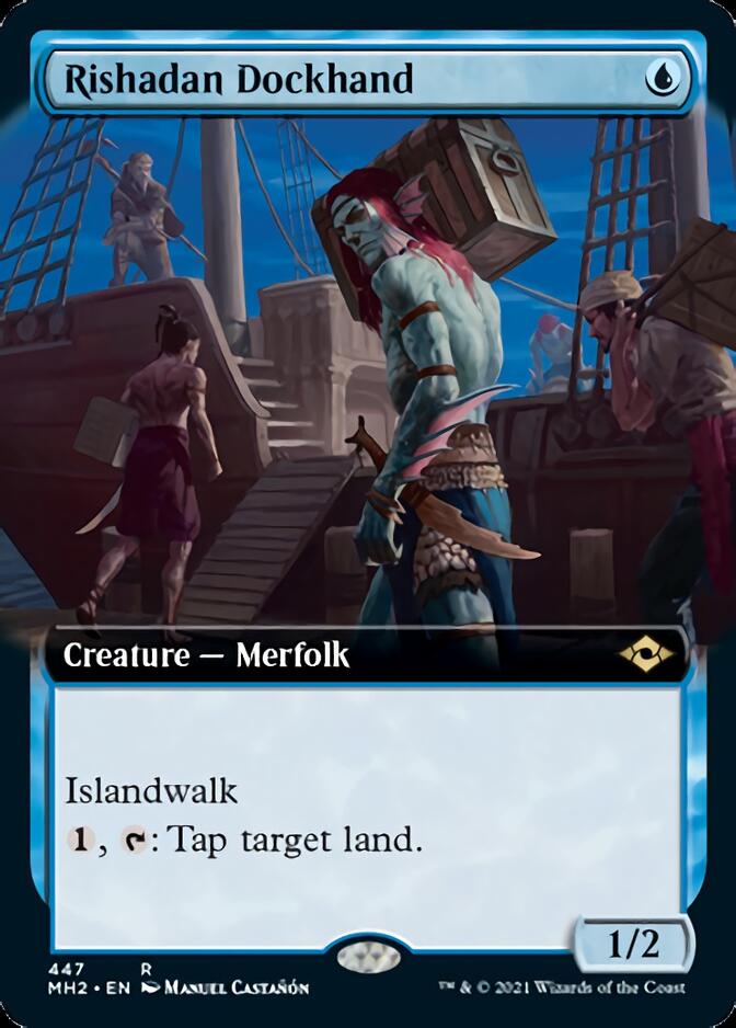 Rishadan Dockhand (Extended Art) [Modern Horizons 2] | Good Games Morley