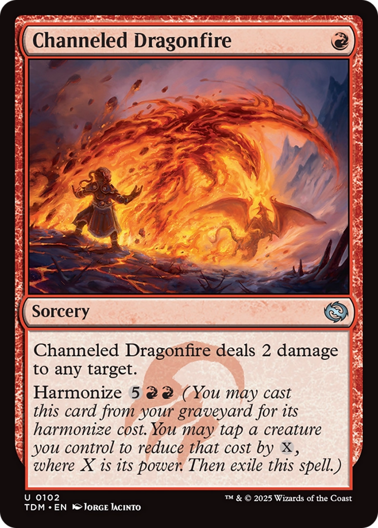 Channeled Dragonfire [Tarkir: Dragonstorm] | Good Games Morley