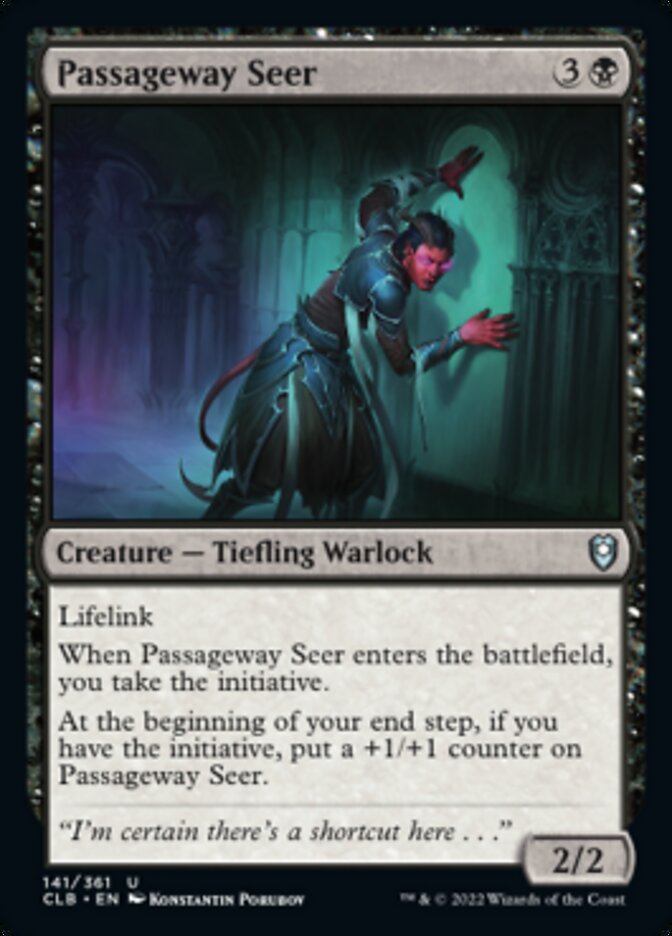 Passageway Seer [Commander Legends: Battle for Baldur's Gate] | Good Games Morley