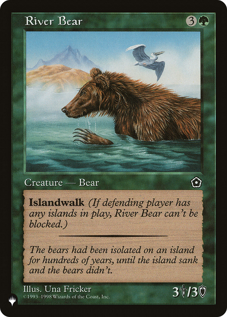 River Bear [The List] | Good Games Morley
