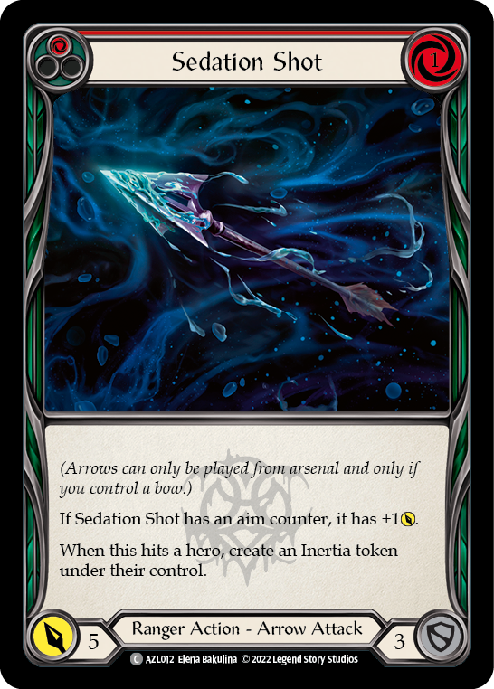 Sedation Shot (Red) [AZL012] (Outsiders Azalea Blitz Deck) | Good Games Morley