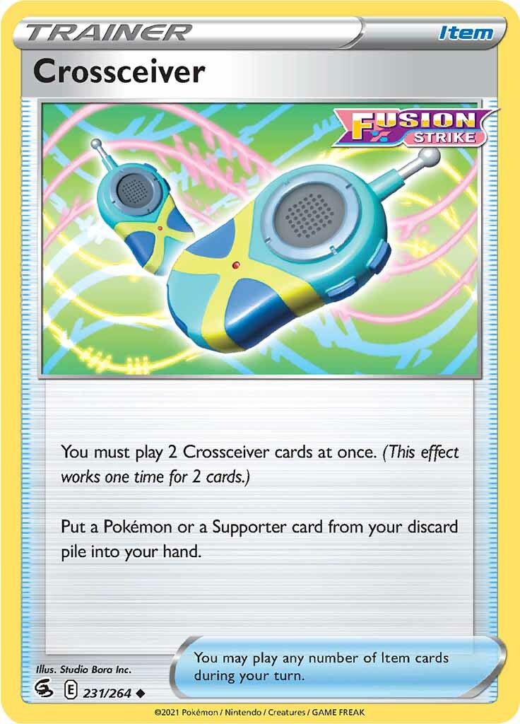 Crossceiver (231/264) [Sword & Shield: Fusion Strike] | Good Games Morley