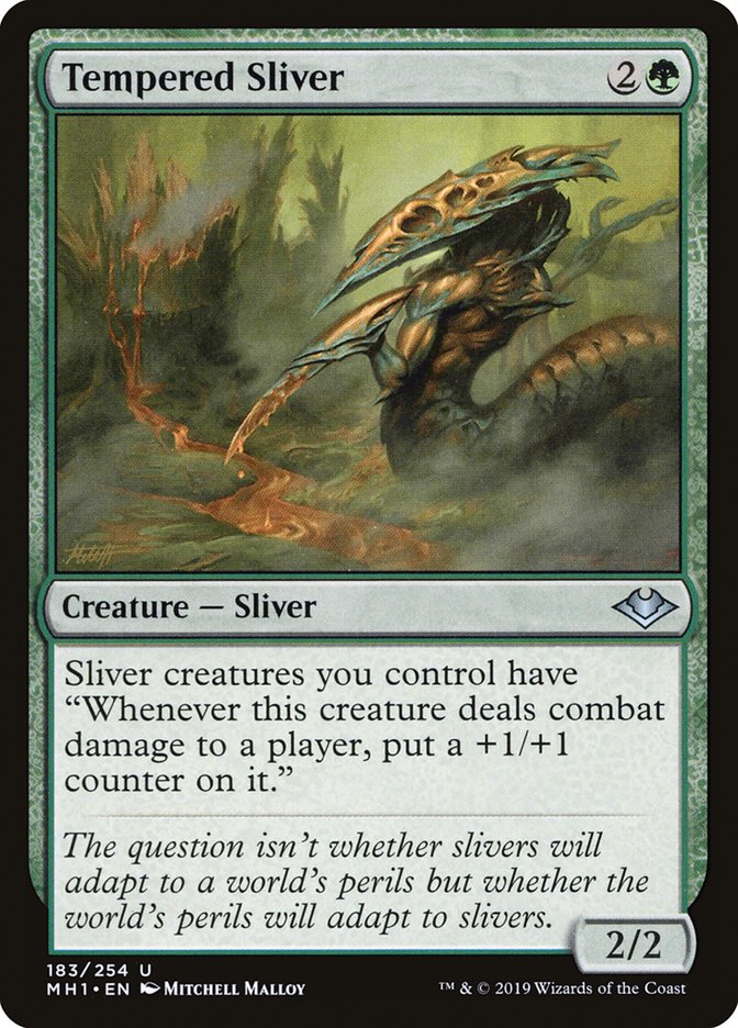 Tempered Sliver [Modern Horizons] | Good Games Morley