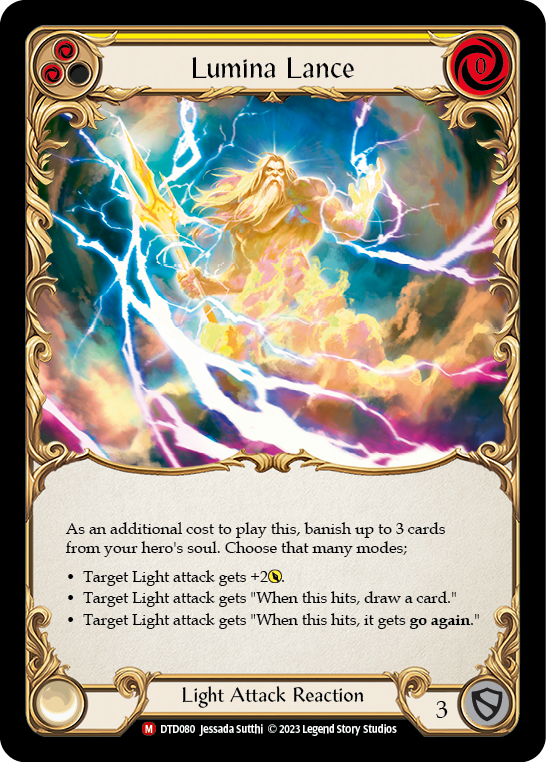 Lumina Lance [DTD080] (Dusk Till Dawn)  Rainbow Foil | Good Games Morley