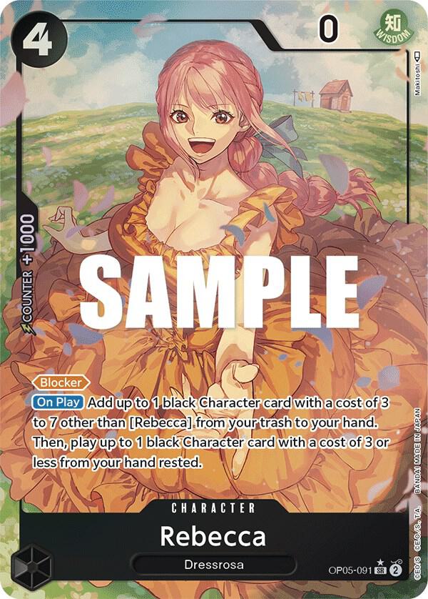 Rebecca OP05-091 (Awakening of the New Era)  - Alternate Art Foil | Good Games Morley