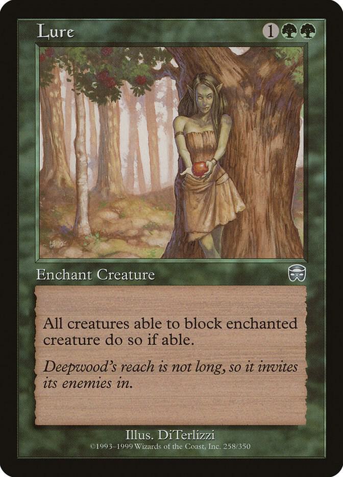 Lure 258/350 (Mercadian Masques)  - Foil | Good Games Morley