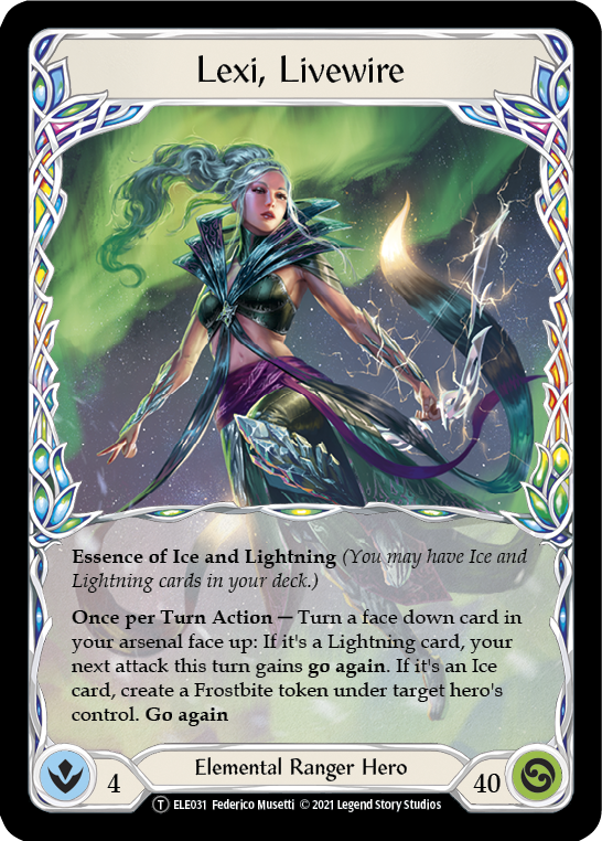 Lexi, Livewire // Rosetta Thorn [U-ELE031] (Tales of Aria Unlimited)  Unlimited Normal | Good Games Morley