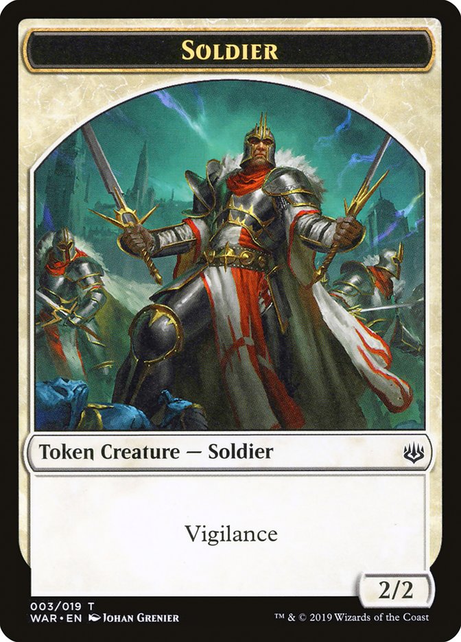 Soldier Token [War of the Spark Tokens] | Good Games Morley