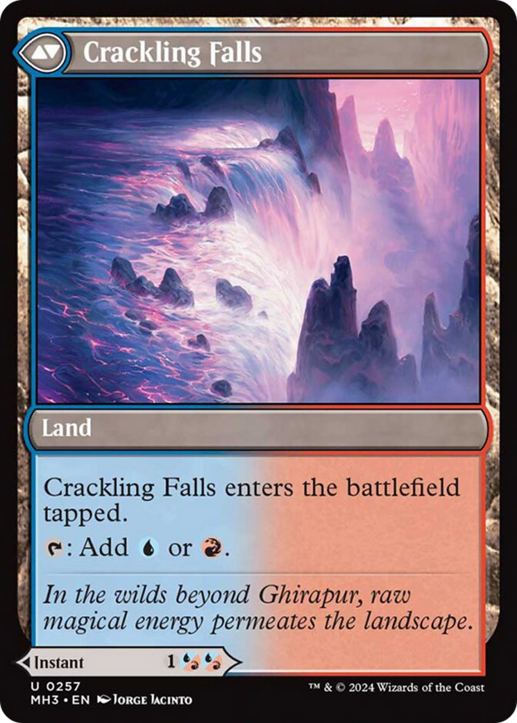 Rush of Inspiration // Crackling Falls [Modern Horizons 3] | Good Games Morley