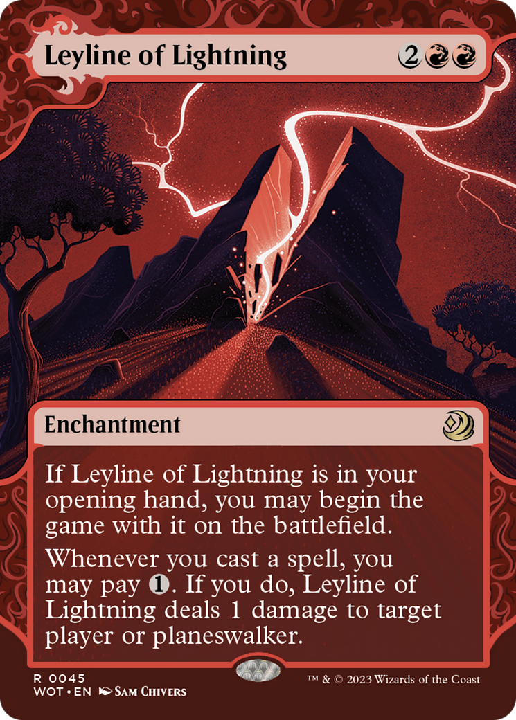 Leyline of Lightning [Wilds of Eldraine: Enchanting Tales] | Good Games Morley