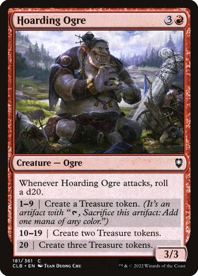 Hoarding Ogre 181 (Commander Legends: Battle for Baldur's Gate)  - Foil | Good Games Morley