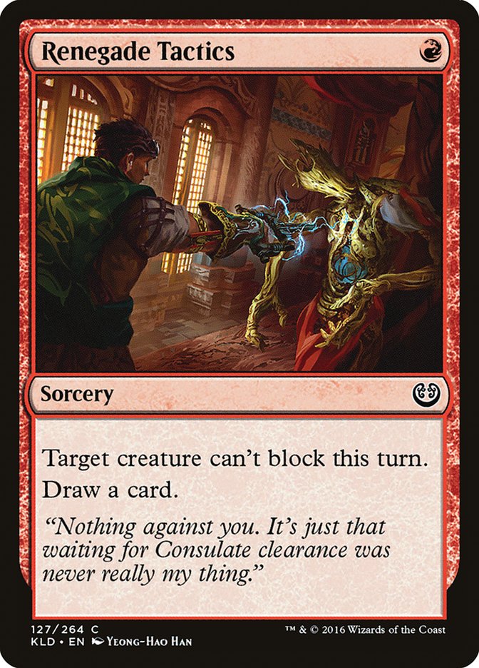 Renegade Tactics [Kaladesh] | Good Games Morley