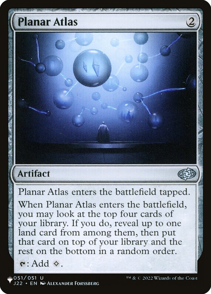 Planar Atlas J22-51/5075 (The List Reprints)  | Good Games Morley
