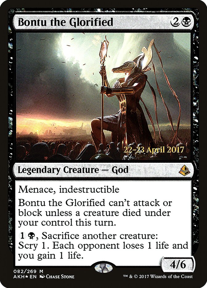 Bontu the Glorified [Amonkhet Prerelease Promos] | Good Games Morley