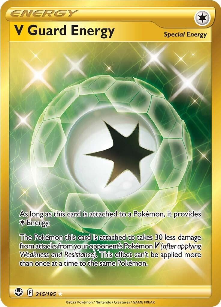 V Guard Energy (215/195) [Sword & Shield: Silver Tempest] | Good Games Morley