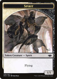 Spirit // Golem Double-Sided Token [Modern Horizons Tokens] | Good Games Morley
