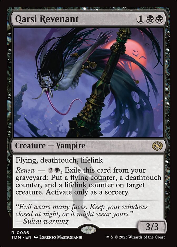 Qarsi Revenant 86 (Tarkir: Dragonstorm)  | Good Games Morley