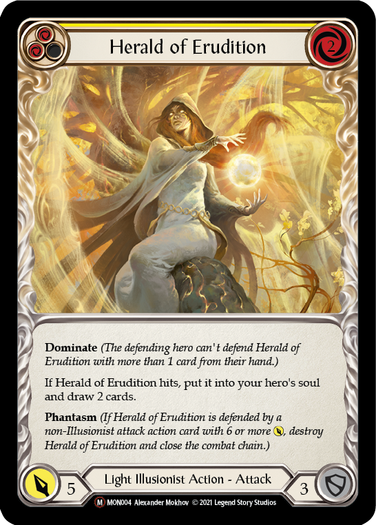 Herald of Erudition [U-MON004] (Monarch Unlimited)  Unlimited Normal | Good Games Morley