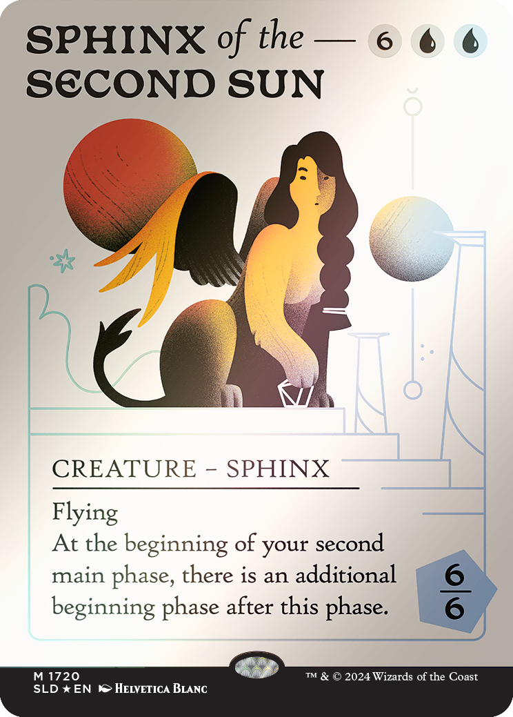 Sphinx of the Second Sun (Rainbow Foil) [Secret Lair Drop Series] | Good Games Morley