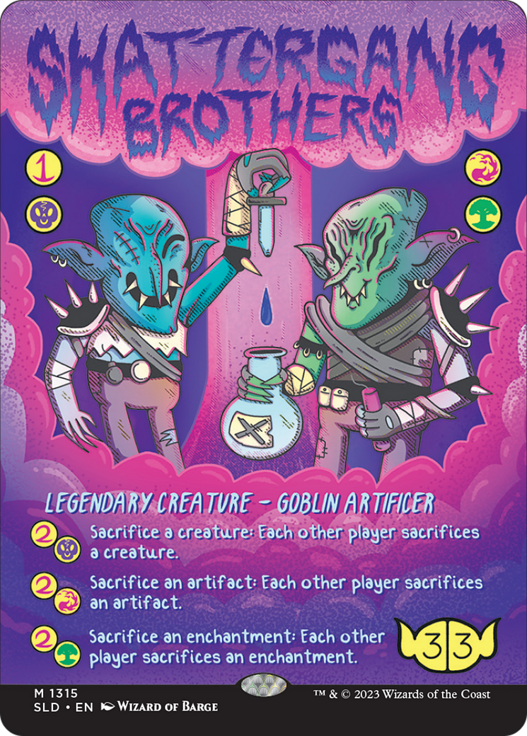 Shattergang Brothers (Rainbow Foil) [Secret Lair Drop Series] | Good Games Morley
