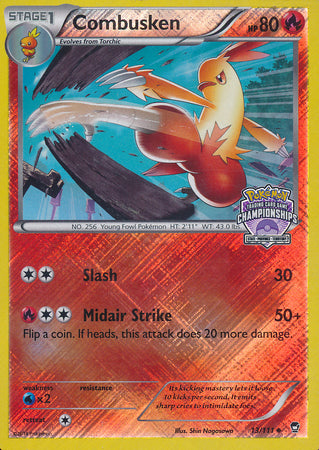 Combusken (13/111) (Championship Promo) [XY: Furious Fists] | Good Games Morley