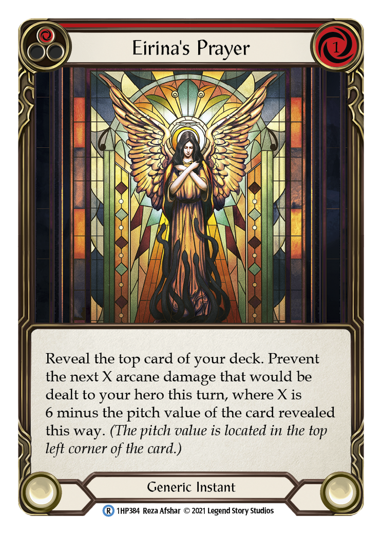 Eirina's Prayer (Red) [1HP384] (History Pack 1) | Good Games Morley