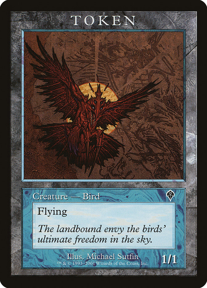 Bird Token [Magic Player Rewards 2001] | Good Games Morley