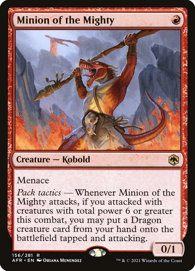 Minion of the Mighty 156 (Adventures in the Forgotten Realms)  - Foil | Good Games Morley