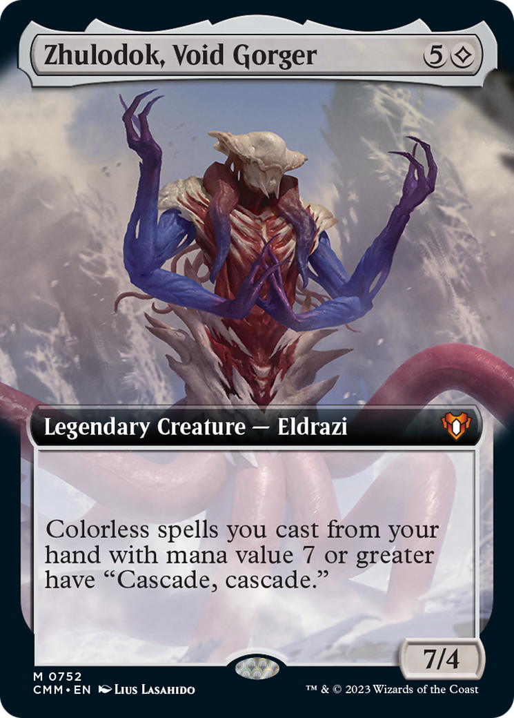 Zhulodok, Void Gorger (Extended Art) [Commander Masters] | Good Games Morley