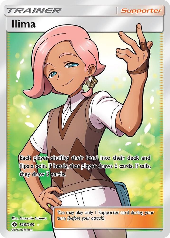 Ilima 146/149 (SM Base Set)  - Holofoil | Good Games Morley