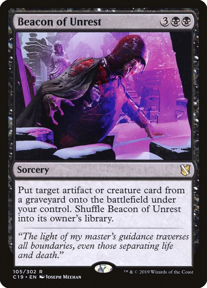 Beacon of Unrest 105/302 (Commander 2019)  | Good Games Morley