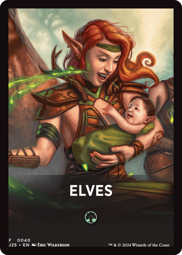 Elves Theme Card [Foundations Jumpstart Front Cards] | Good Games Morley