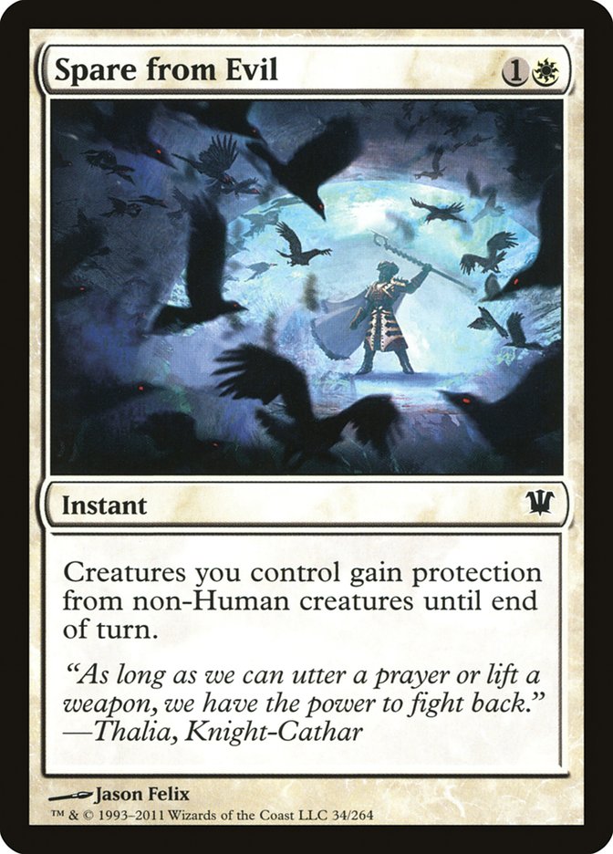 Spare from Evil 34/264 (Innistrad)  | Good Games Morley