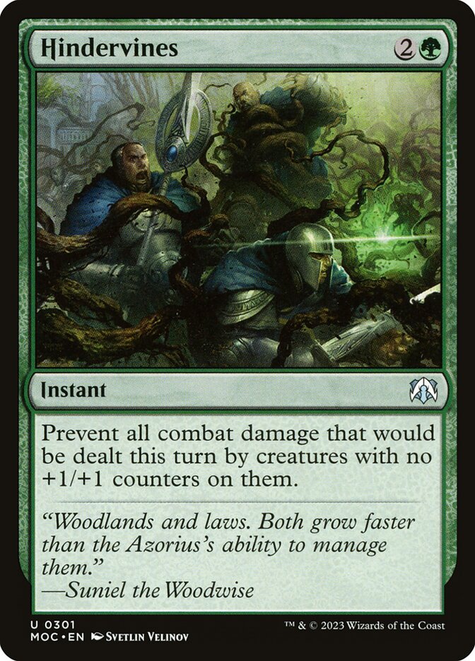 Hindervines 301/444 (Commander: March of the Machine)  | Good Games Morley