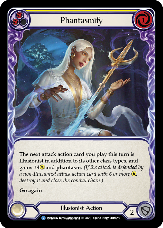 Phantasmify (Yellow) [MON096] (Monarch)  1st Edition Normal | Good Games Morley