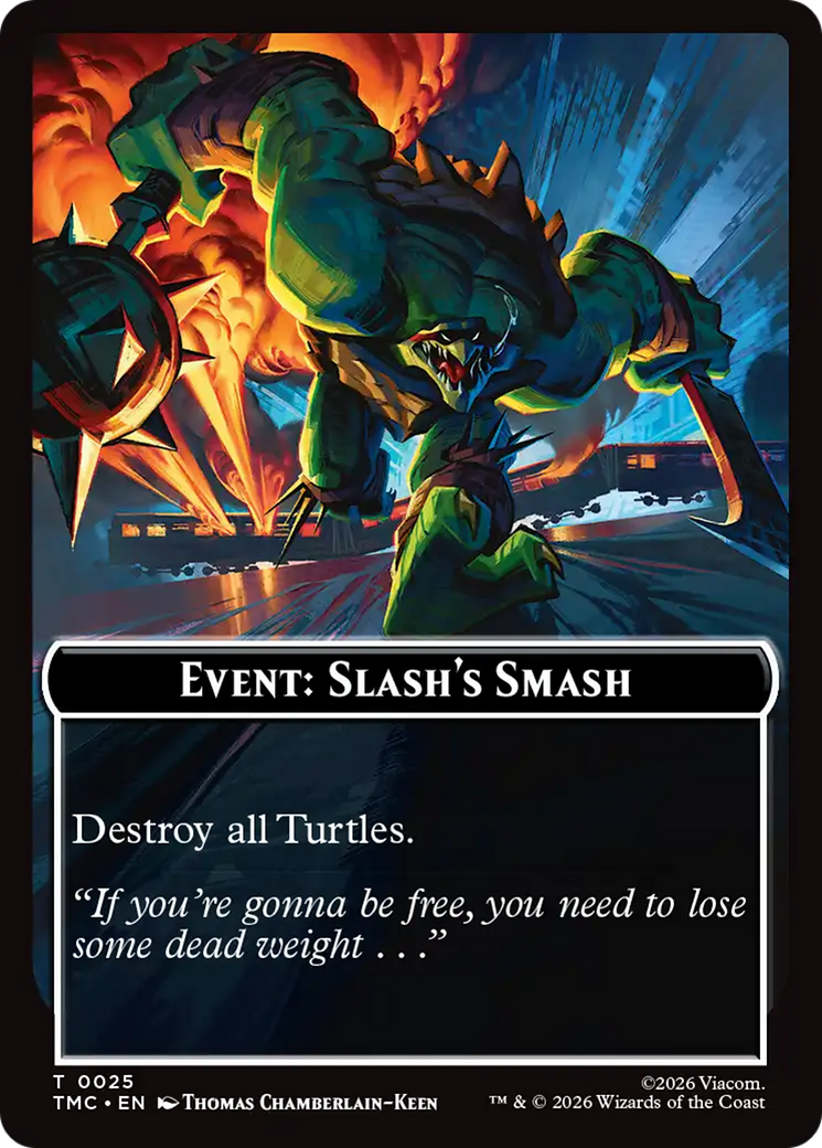 Event: Slash's Smash [Teenage Mutant Ninja Turtles Commander Tokens] | Good Games Morley