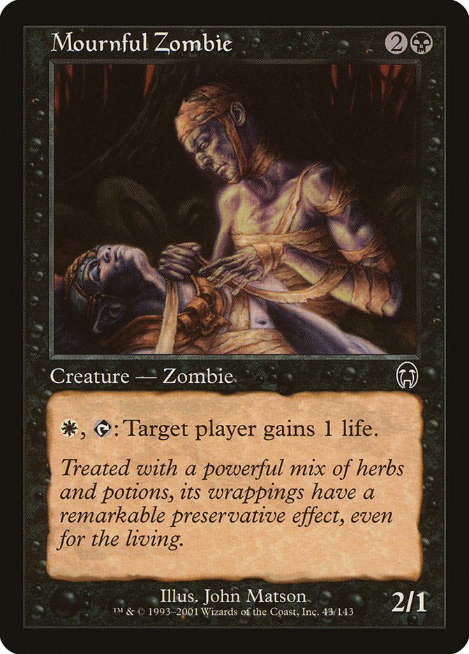 Mournful Zombie 43/143 (Apocalypse)  - Foil | Good Games Morley