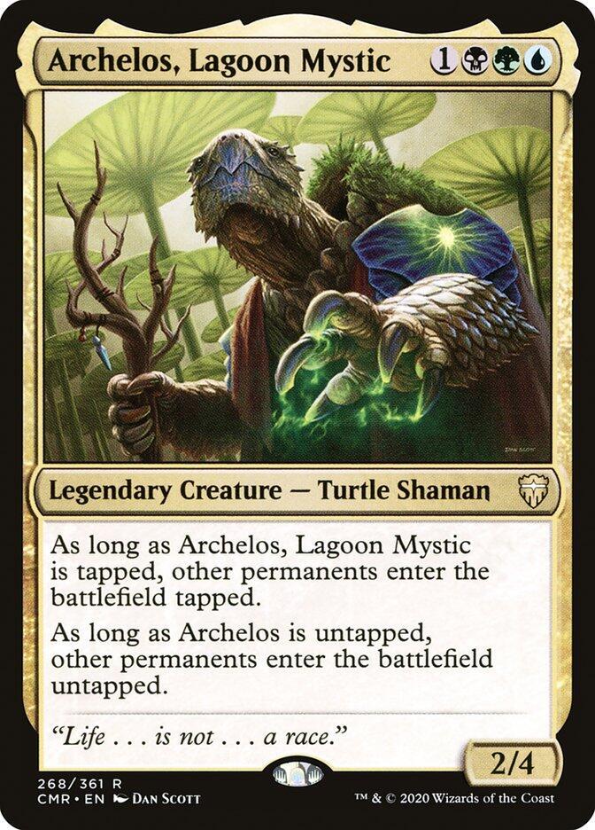 Archelos, Lagoon Mystic 268 (Commander Legends)  - Foil | Good Games Morley