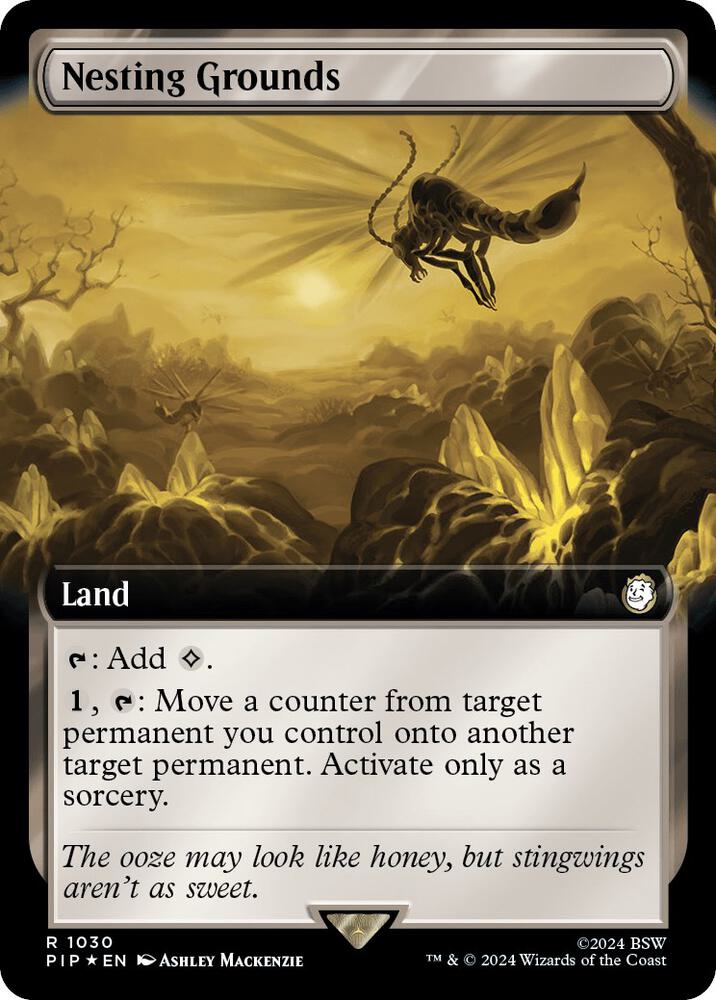 Nesting Grounds 1030/326 (Universes Beyond: Fallout)  - Extended Art Surge Foil | Good Games Morley