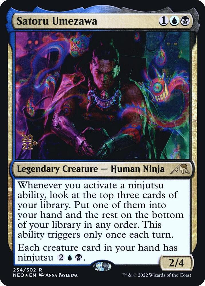 Satoru Umezawa 234s/157 (Prerelease Cards)  - Foil | Good Games Morley