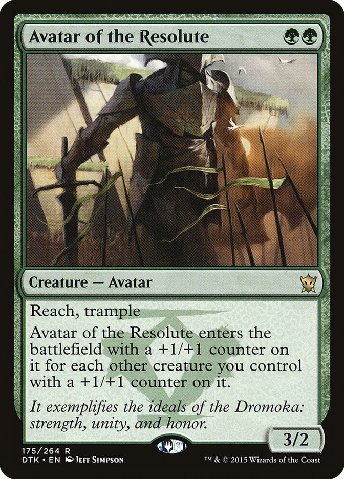 Avatar of the Resolute 175/264 (Dragons of Tarkir)  | Good Games Morley