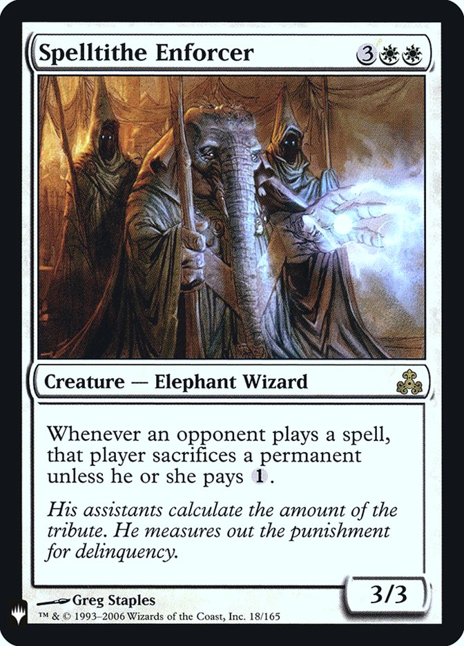 Spelltithe Enforcer [Mystery Booster] | Good Games Morley