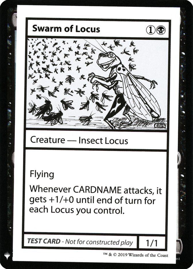 Swarm of Locus [Mystery Booster Playtest Cards] | Good Games Morley