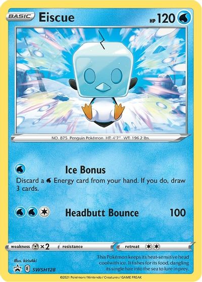 Eiscue (SWSH128) [Sword & Shield: Black Star Promos] | Good Games Morley