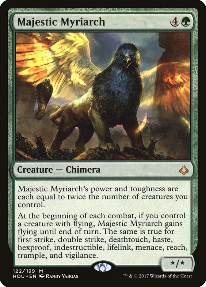 Majestic Myriarch 122/199 (Hour of Devastation)  - Foil | Good Games Morley