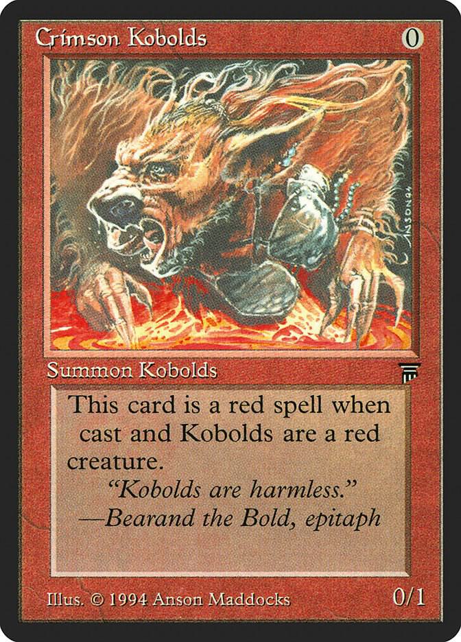 Crimson Kobolds 139/310 (Legends)  | Good Games Morley