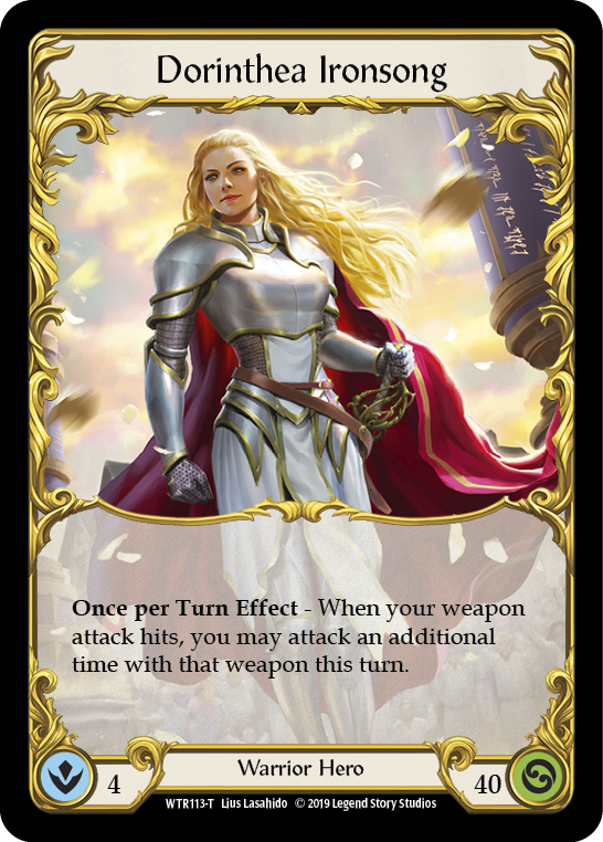 Anothos // Dorinthea Ironsong [WTR040-T // WTR113-T] (Welcome to Rathe)  Alpha Print Normal | Good Games Morley