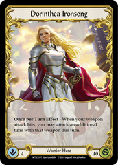 Anothos // Dorinthea Ironsong [WTR040-T // WTR113-T] (Welcome to Rathe)  Alpha Print Normal | Good Games Morley