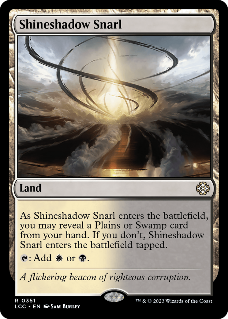 Shineshadow Snarl [The Lost Caverns of Ixalan Commander] | Good Games Morley