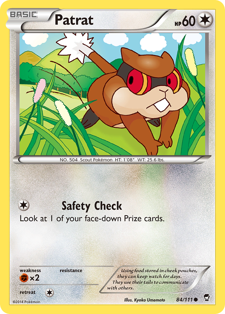 Patrat (84/111) [XY: Furious Fists] | Good Games Morley